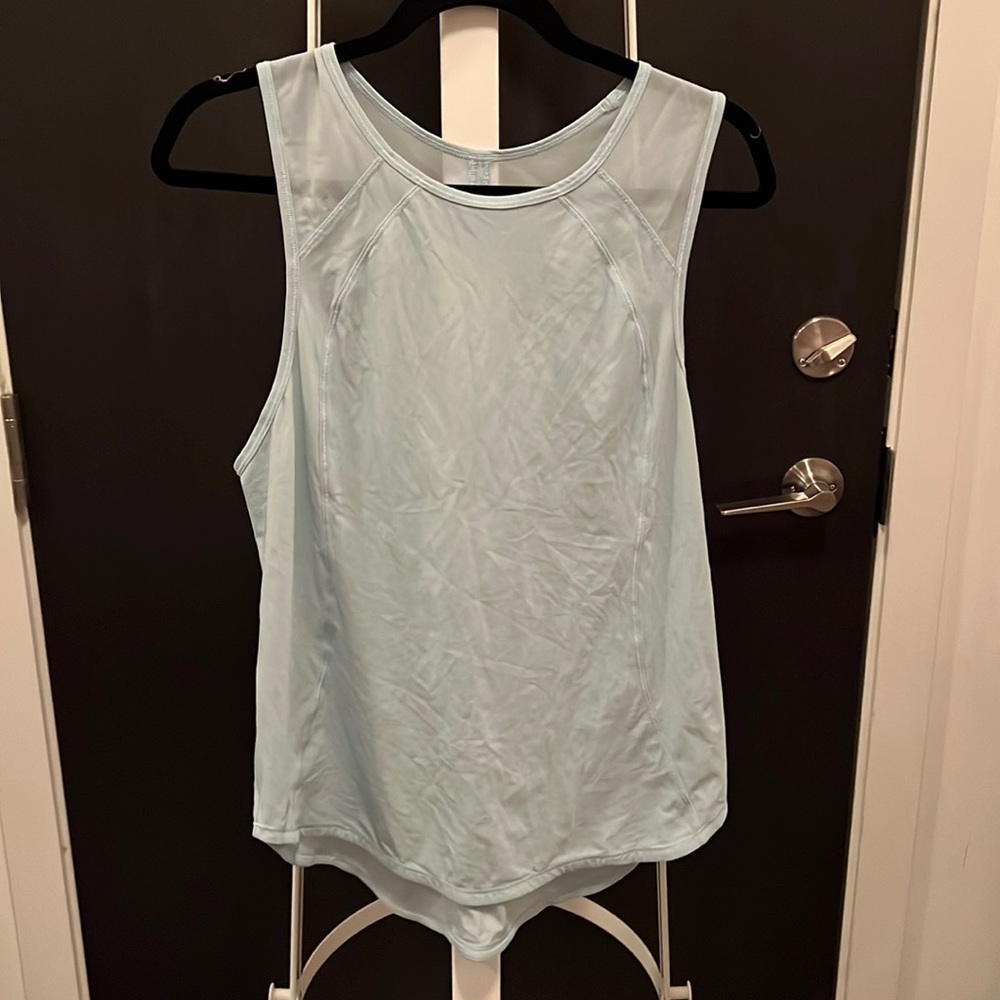 lululemon athletica Light Blue Tank Top